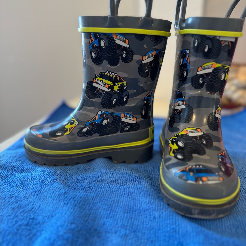 Western Chief Monster Truck Toddler Rain Boots